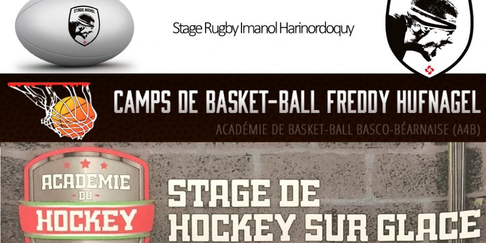 Les stages sportifs de l&#039;été 2016 !