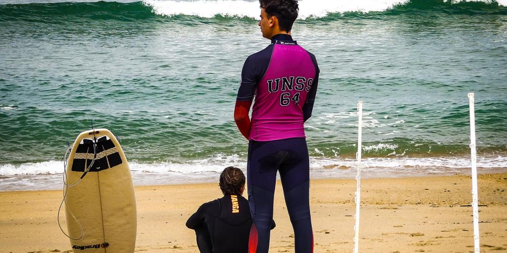 L&#039;UNSS et les Championnats de France de Surf à Anglet 