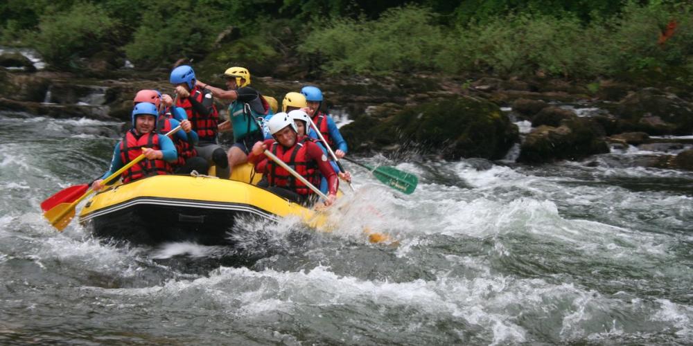 Team Building Incentive Rafting au Pays Basque 