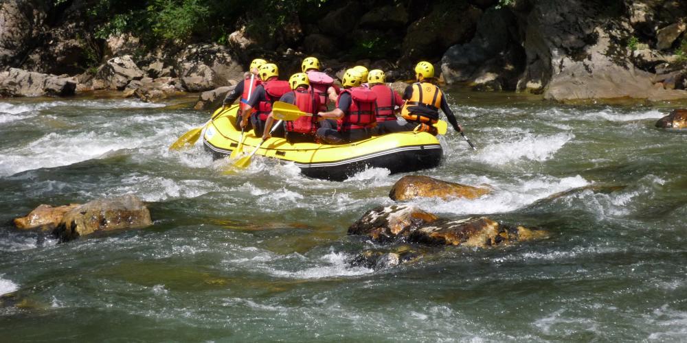 Team Building Incentive Rafting au Pays Basque 