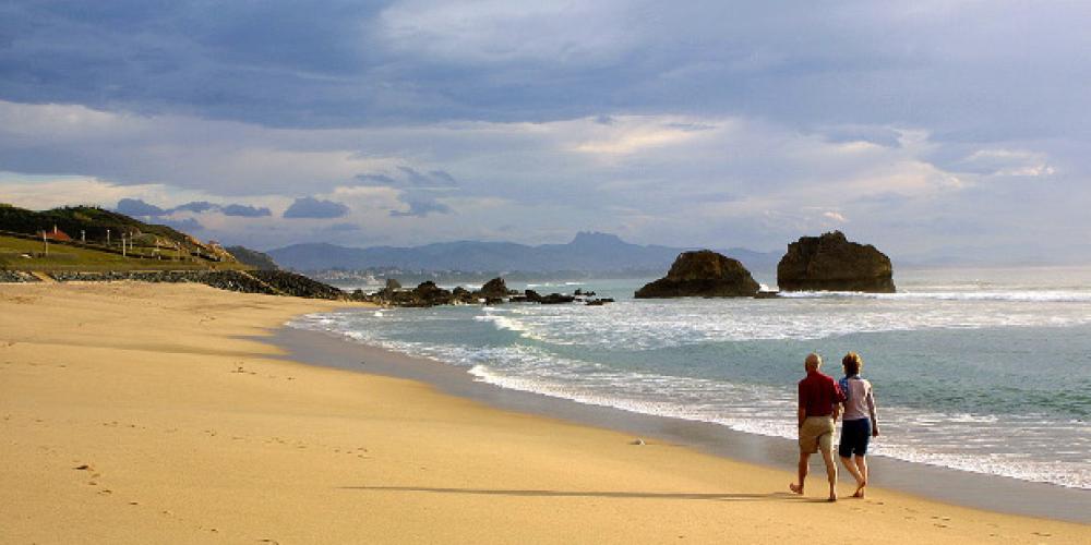 Plage milady Biarritz