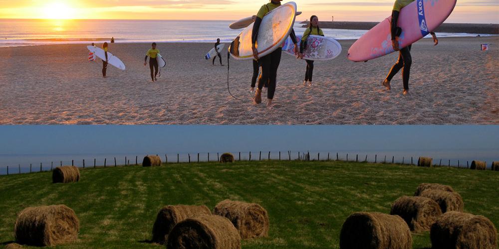 Randonnée et Surf au Pays Basque